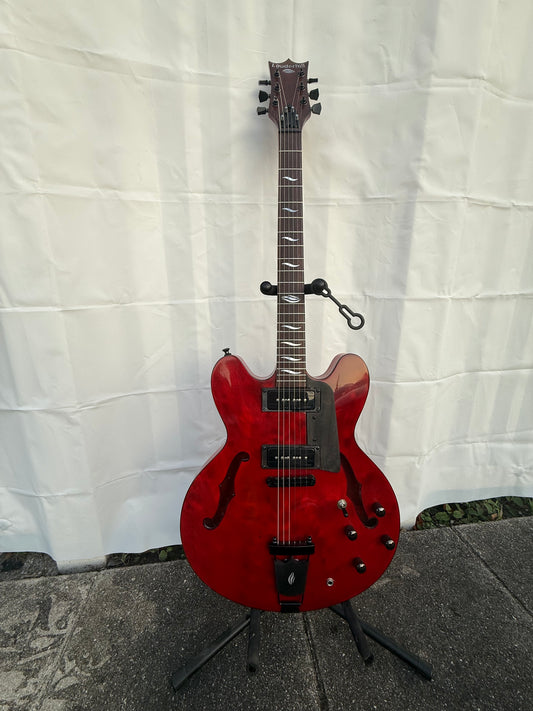 "Buddy" Custom Handmade Semi-Hollow Body Electric Guitar