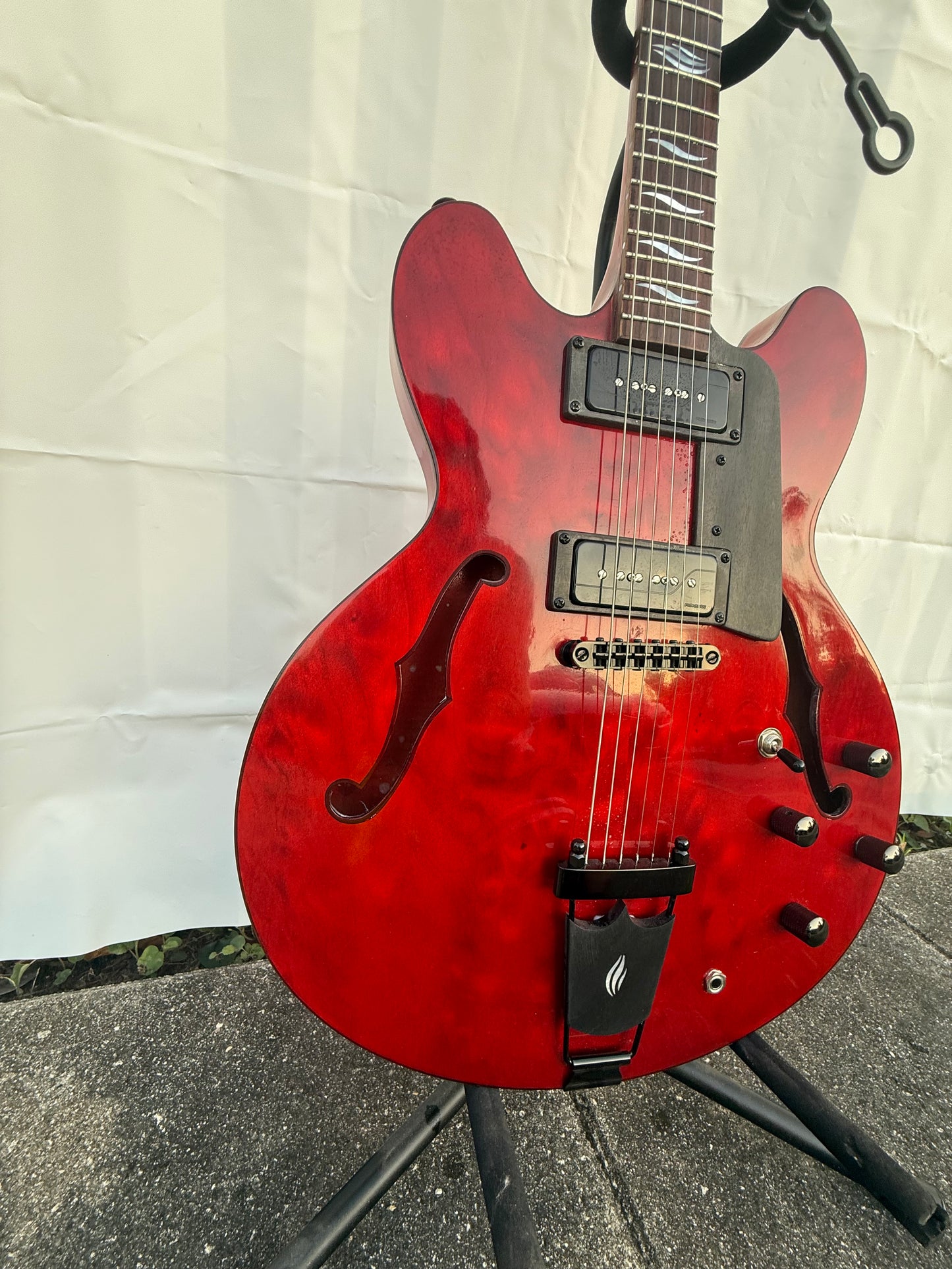 "Buddy" Custom Handmade Semi-Hollow Body Electric Guitar
