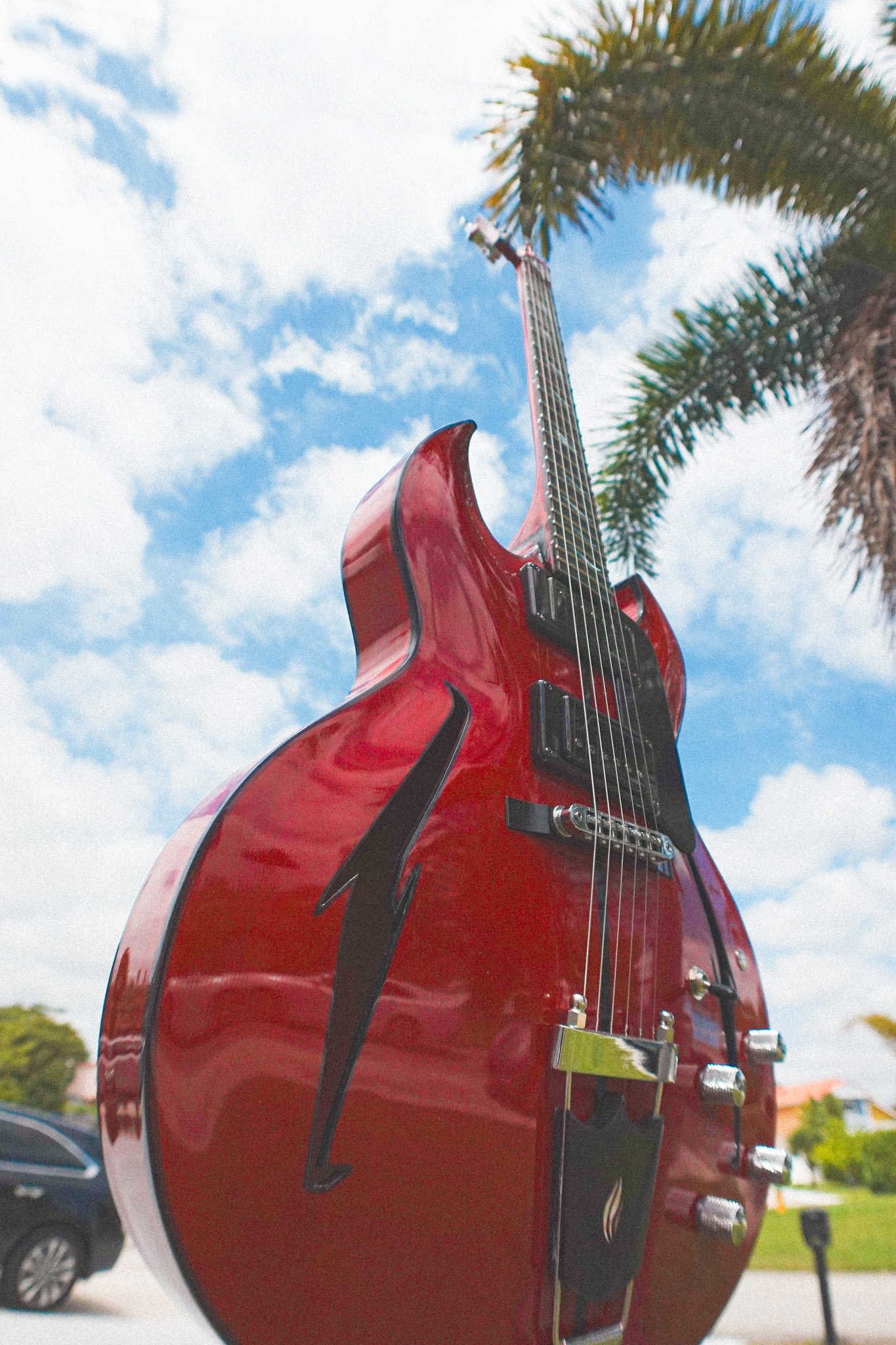 "Archy" Handmade Custom Arch Top Hollow-Body Electric Guitar