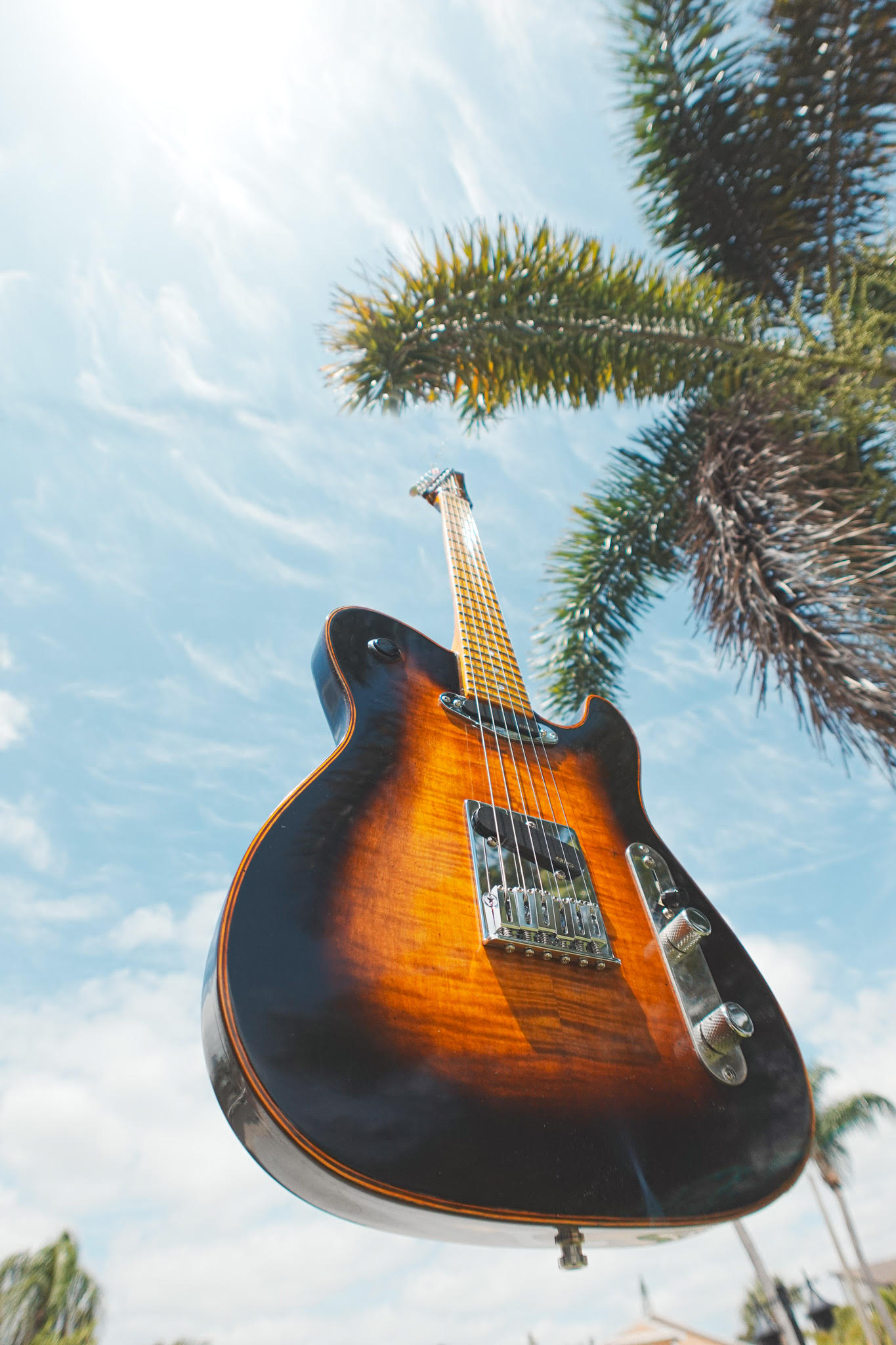 "Smokey" Custom Handmade Tele-Style Electric Guitar