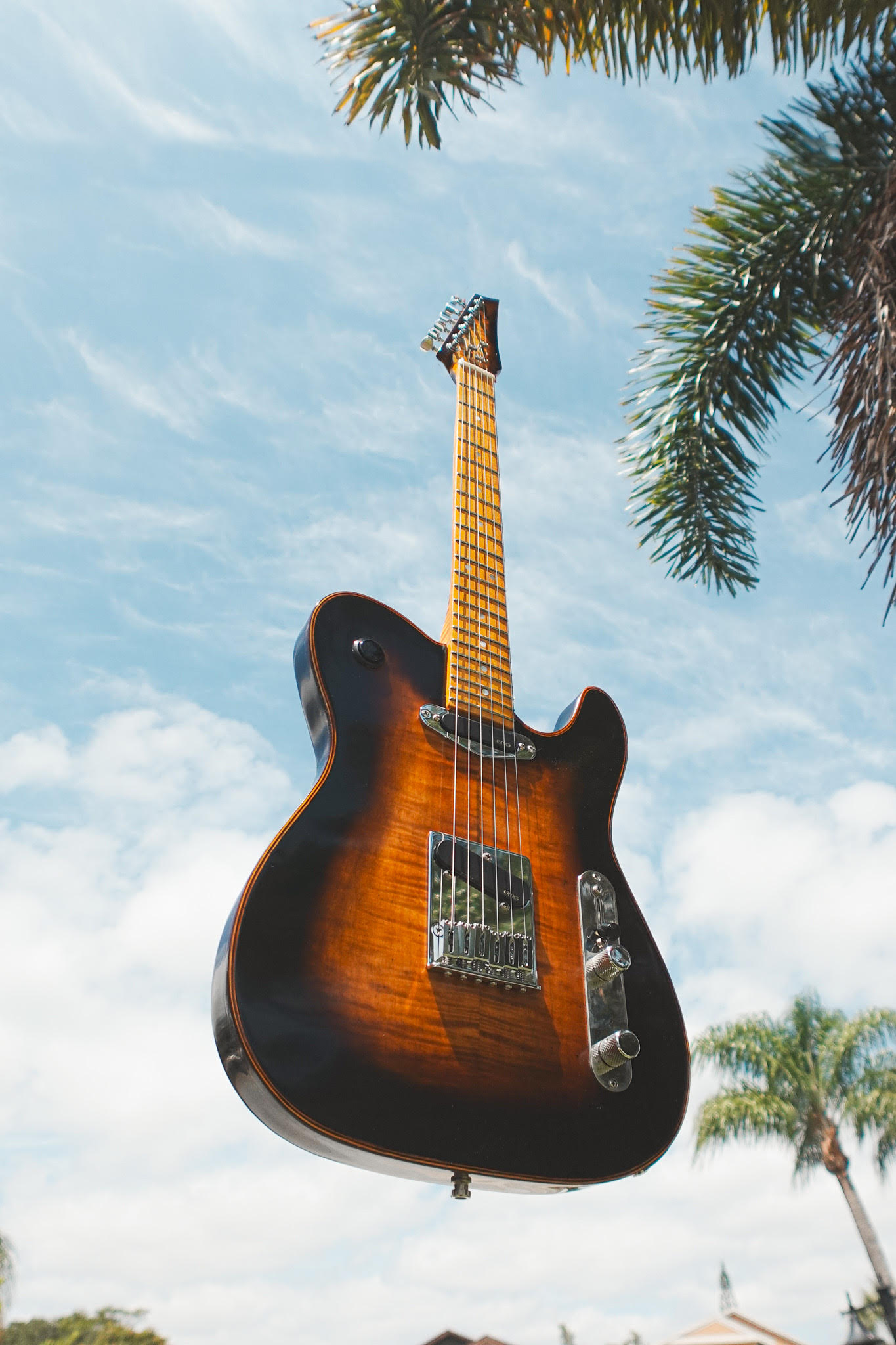 "Smokey" Custom Handmade Tele-Style Electric Guitar