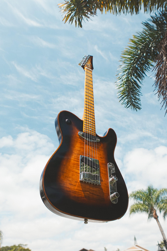 "Smokey" Custom Handmade Tele-Style Electric Guitar